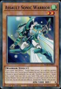 Assault Sonic Warrior BLZD-EN005 Common