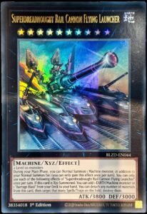 Superdreadnought Rail Cannon Flying Launcher BLZD-EN044 Ultra Rare