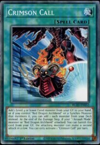 Crimson Call BLZD-EN052 Common