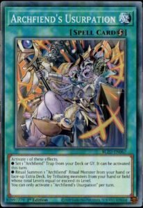 Archfiend's Usurpation BLZD-EN067 Common
