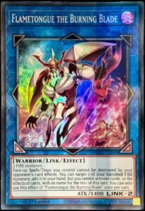 Flametongue the Burning Blade BLZD-EN099 Super Rare